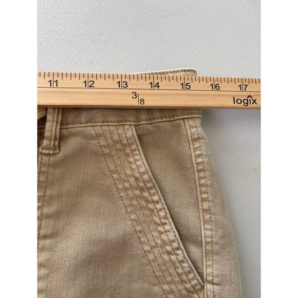 Judy Blue Pants Trousers Joggers Womens Size 11/30 Khaki Drawstring Garment Dyed - Picture 6 of 12